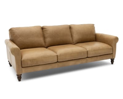 Product page for Laredo Leather Sofa