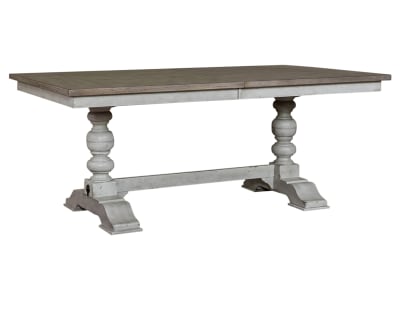 Product page for Whittier Trestle Dining Table