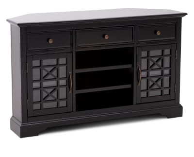 Product page for Holmes Corner TV Stand