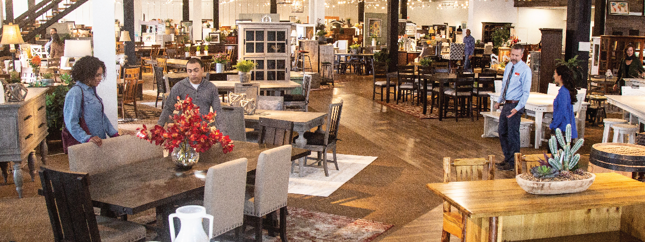 Furniture Row Dining In-Store