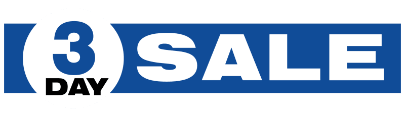 3 Day Sale