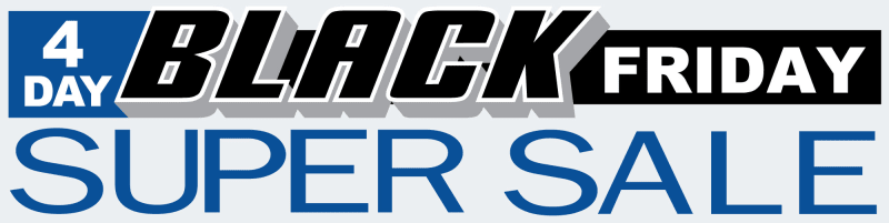 4 Day Black Friday Sale