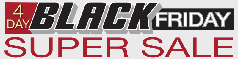 4 Day Black Friday Sale