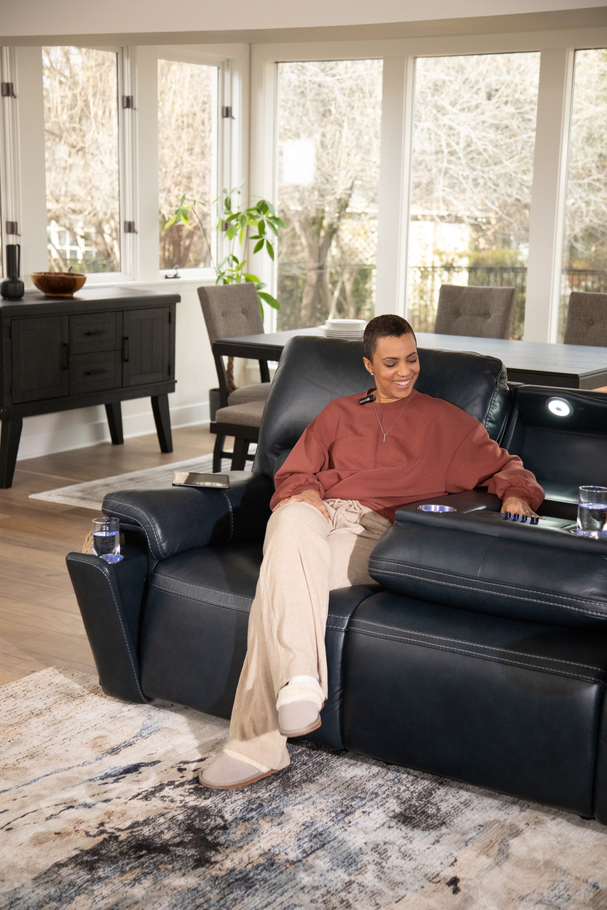 Harmonic Home Theater Power Sofa