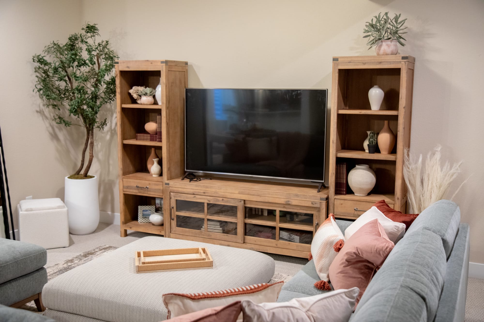 Carbondale 64" 3 Pc. Home Theater Wall