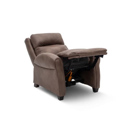 Brown Leather Zero Gravity Recliner