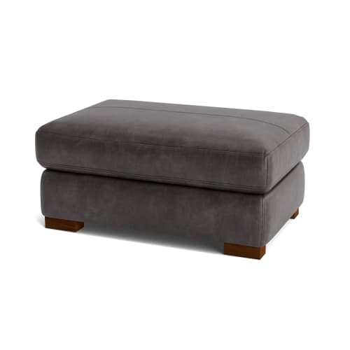 Durango Dark Grey Ottoman