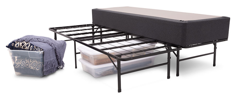 Visual bed frame example