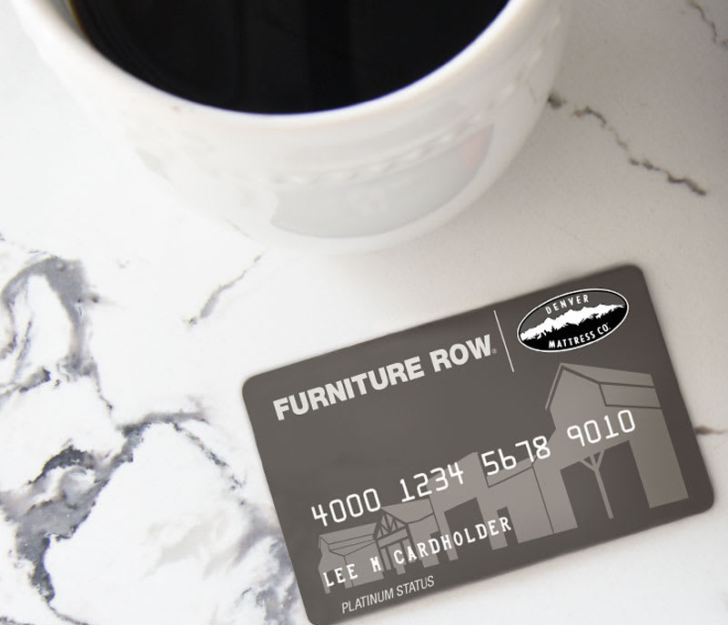 Furniture Row Credit Card powered by Synchrony