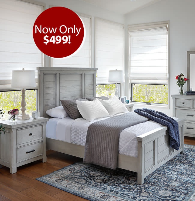 Greyson Panel Bed Now only $499