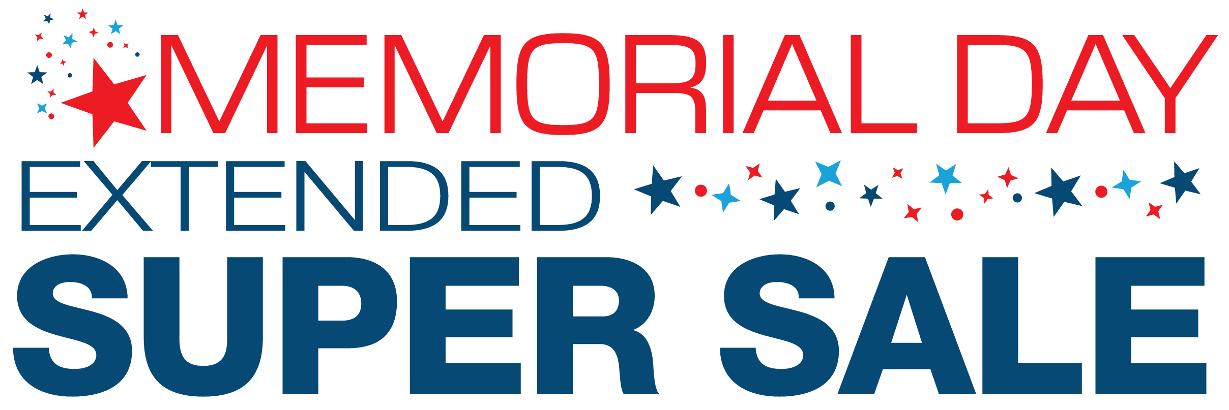 Extended Memorial Day Super Sale