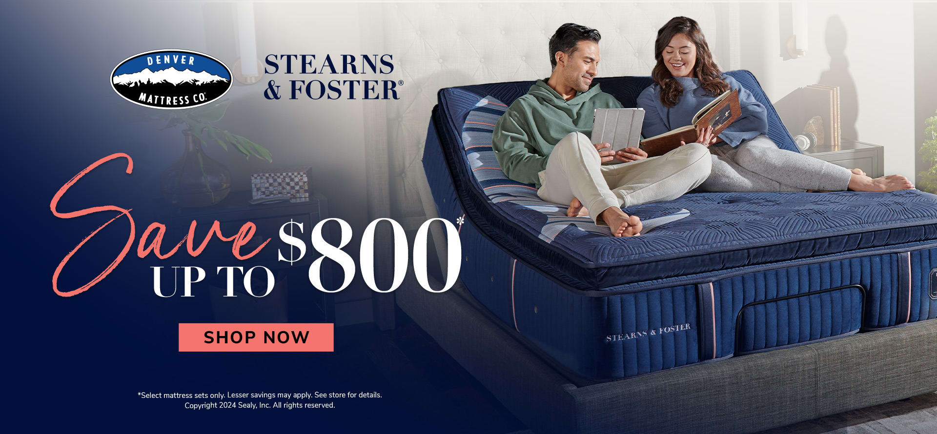 Stearns and Foster Presidents Day Sale