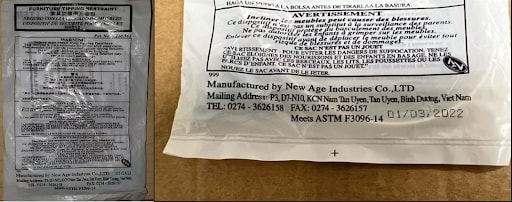 anti-tip packaging