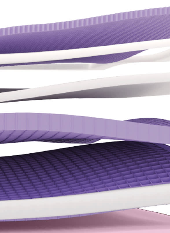 comfort layers close up