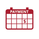 payment calendar icon