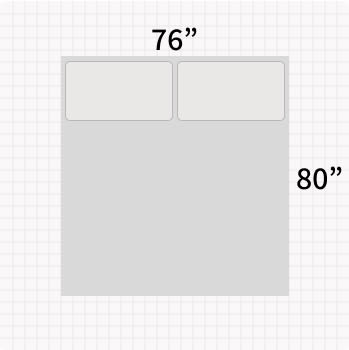 king size mattress dimension