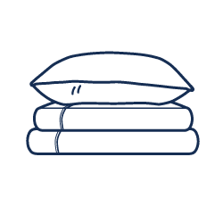 Sheets and Pillow Icon