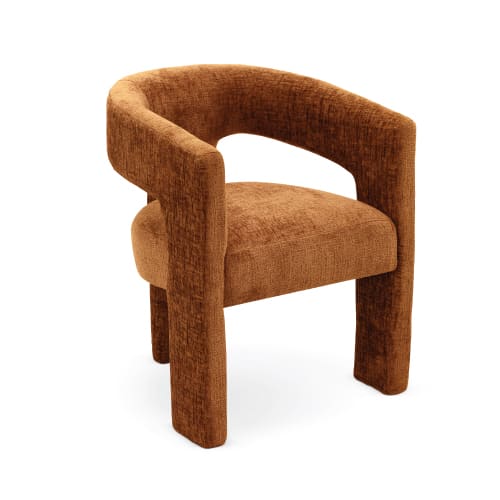 Nash Rust Upholstered Dining Chair