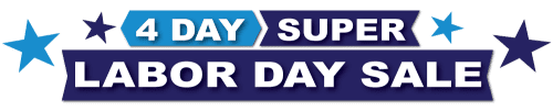 4 Day Super Labor Day Sale