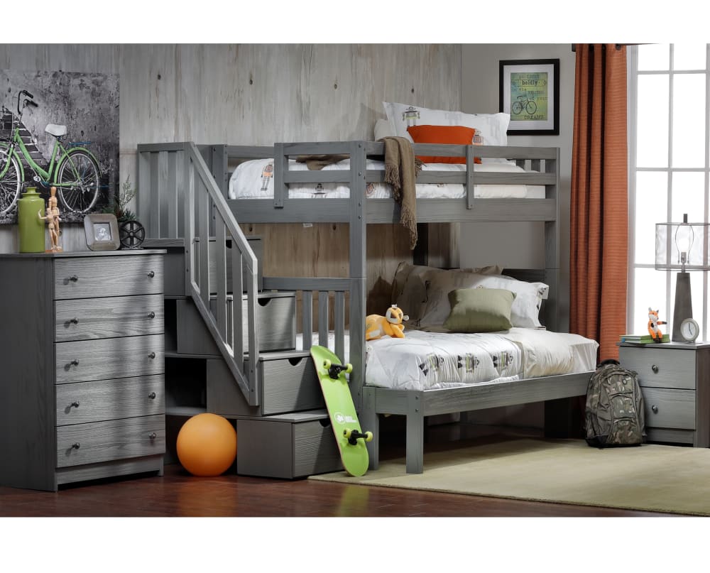 Bunk Beds with Stairs | Furniture Row®