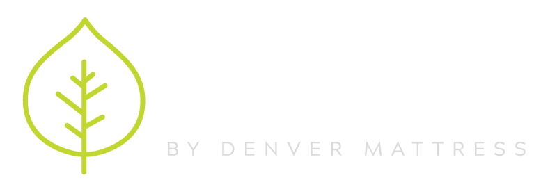 Aspen By Denver Mattress Logo with Aspen Leaf