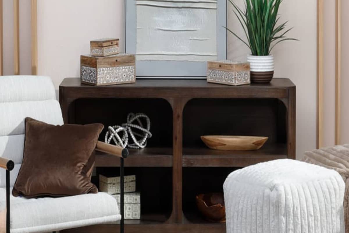 Design Focused collage of decor