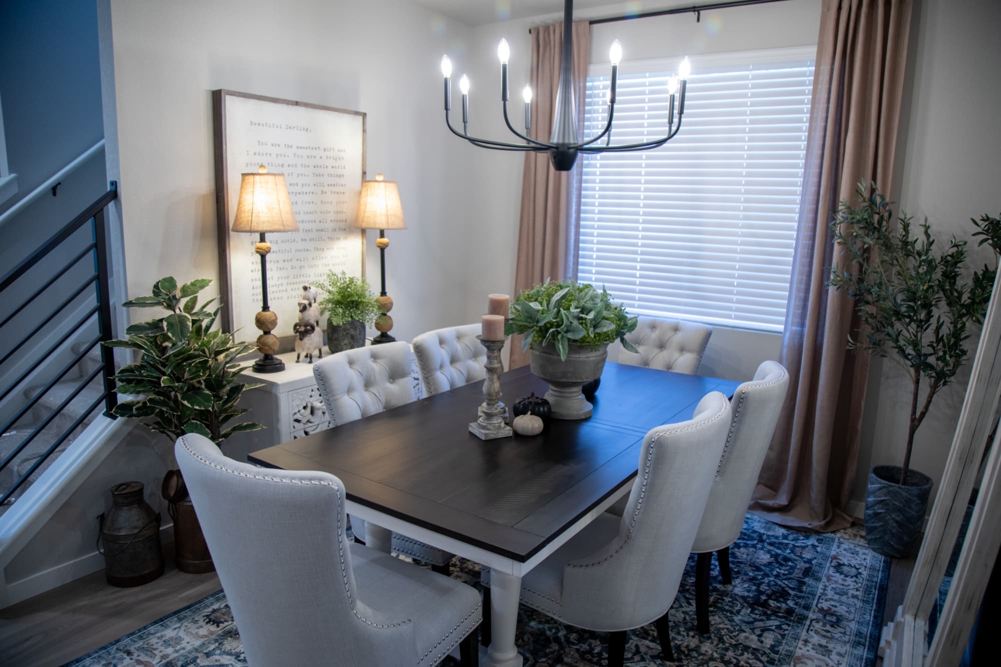Dining Room set in St Jude home