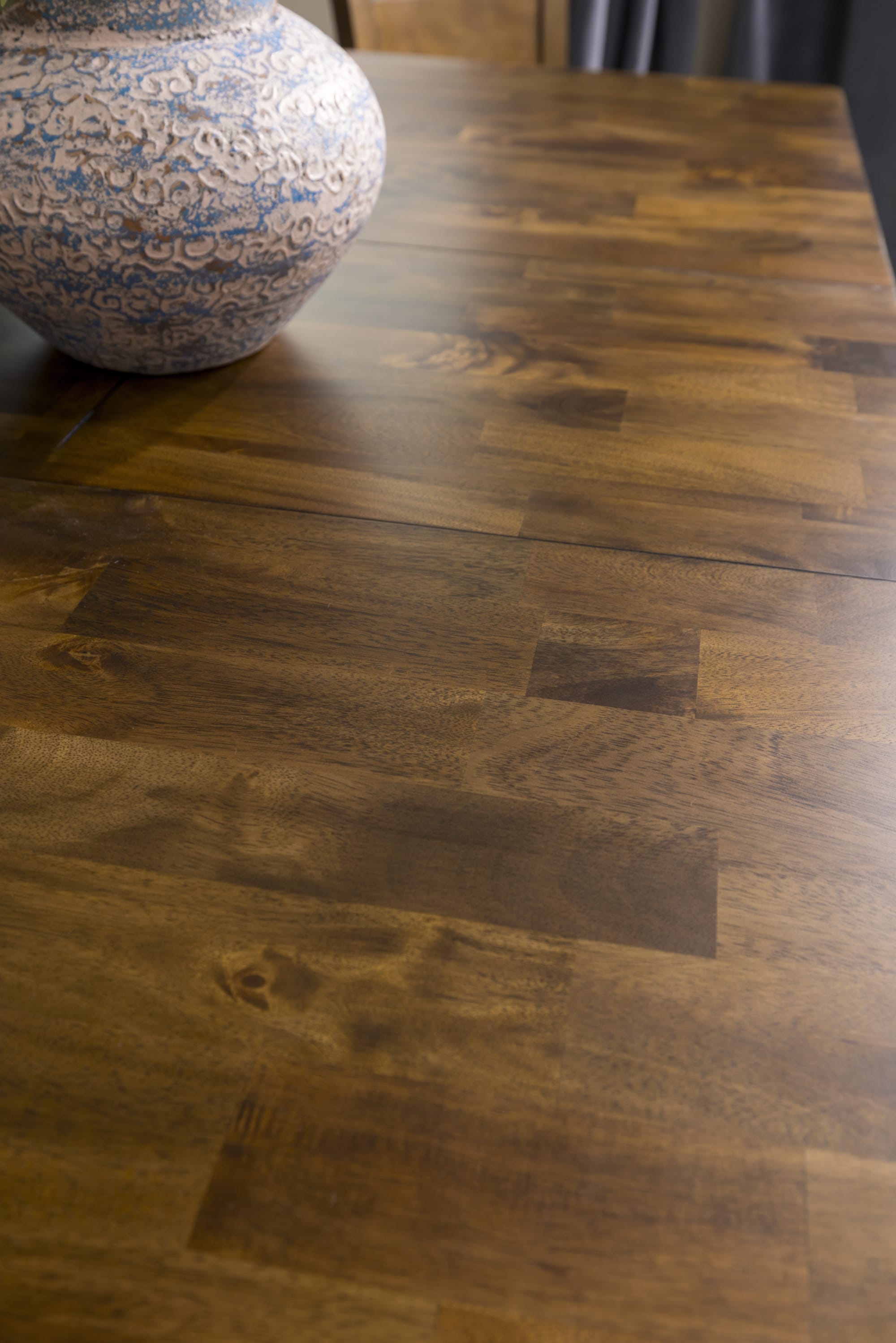 Warm Toned Solid Wood Close Up