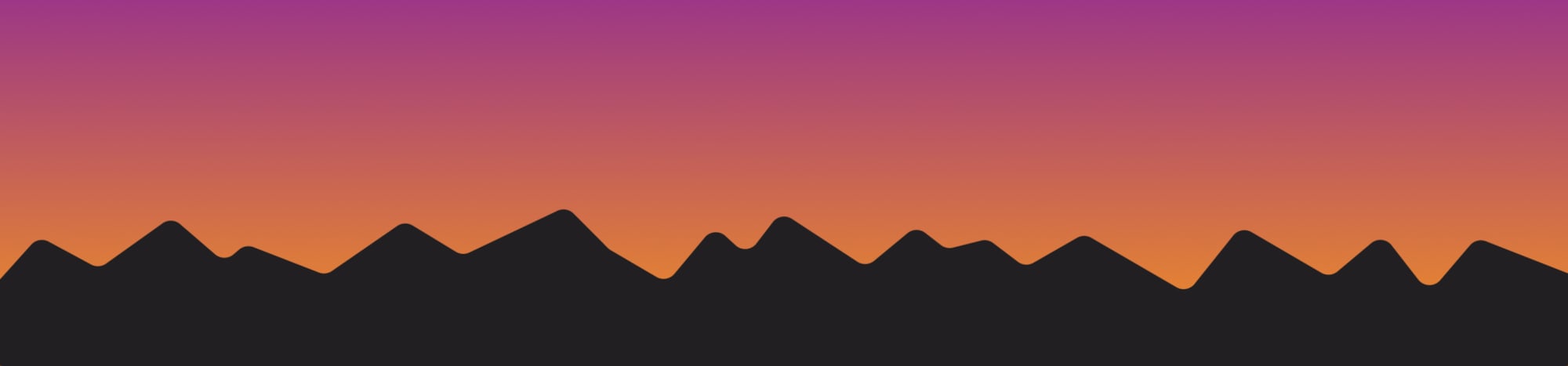 Wide View of Mountain Range Background Image