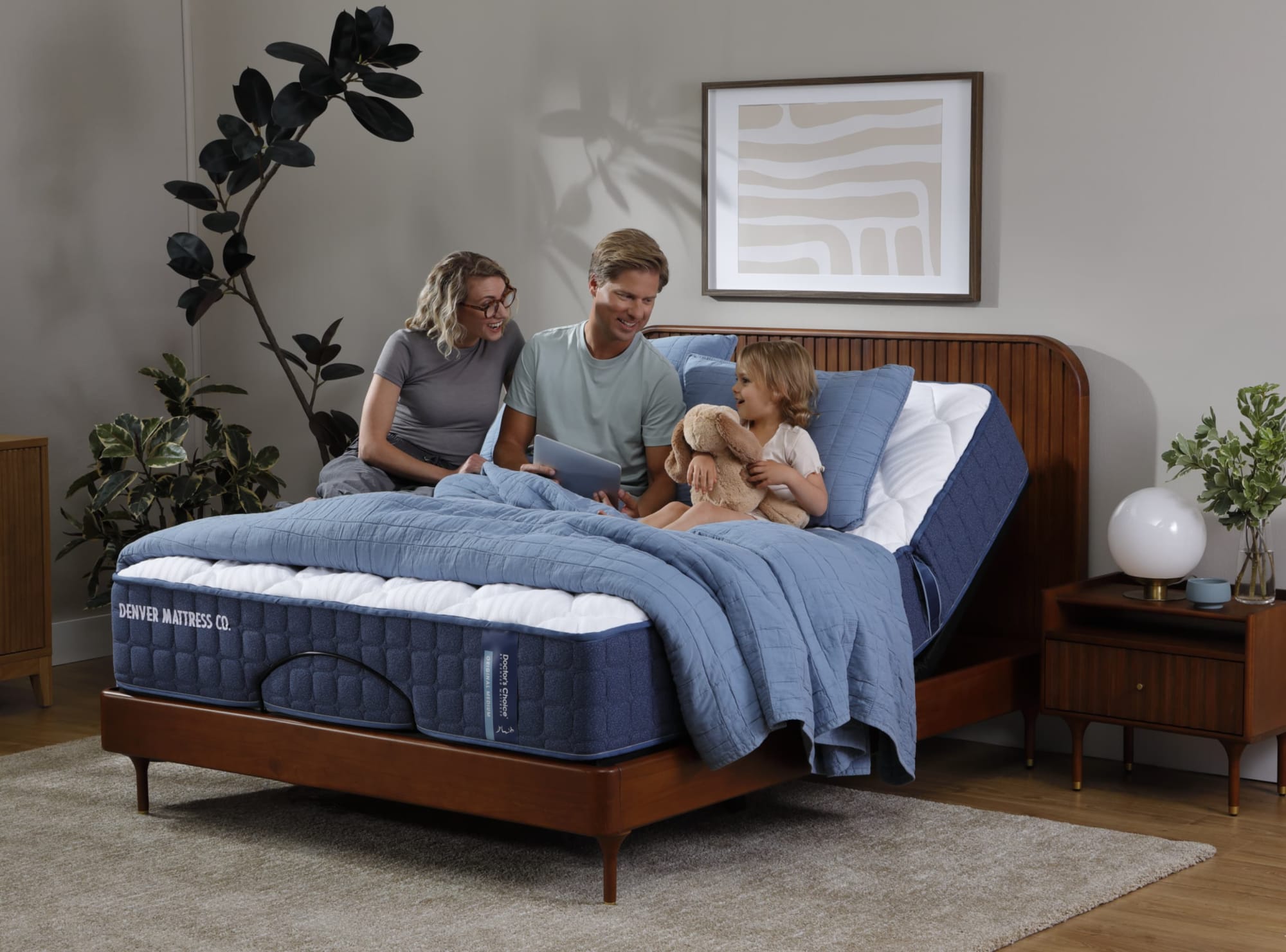 Doctors Choice Original Medium Mattress with Family