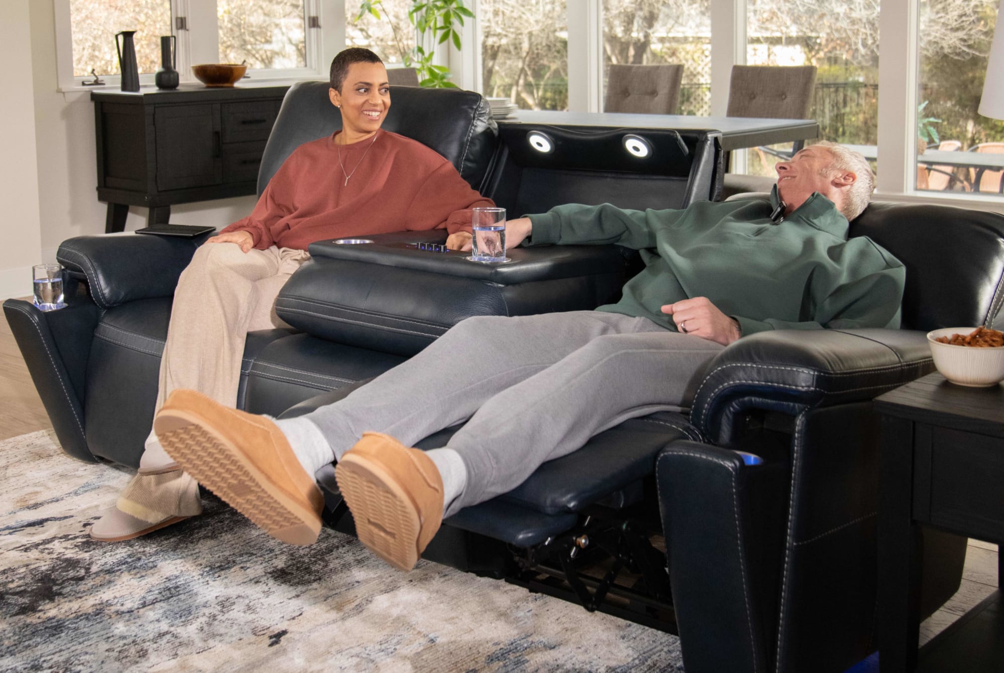 Harmonic Home Theater Power Sofa