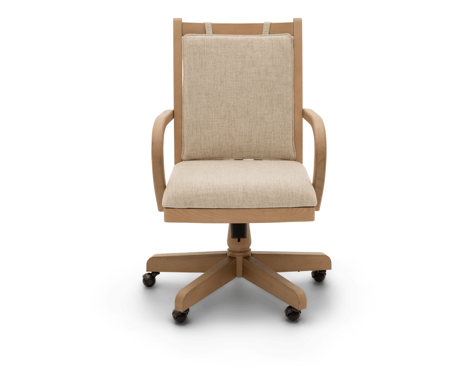 Heirloom Light Upholstered Castor Dining Chair