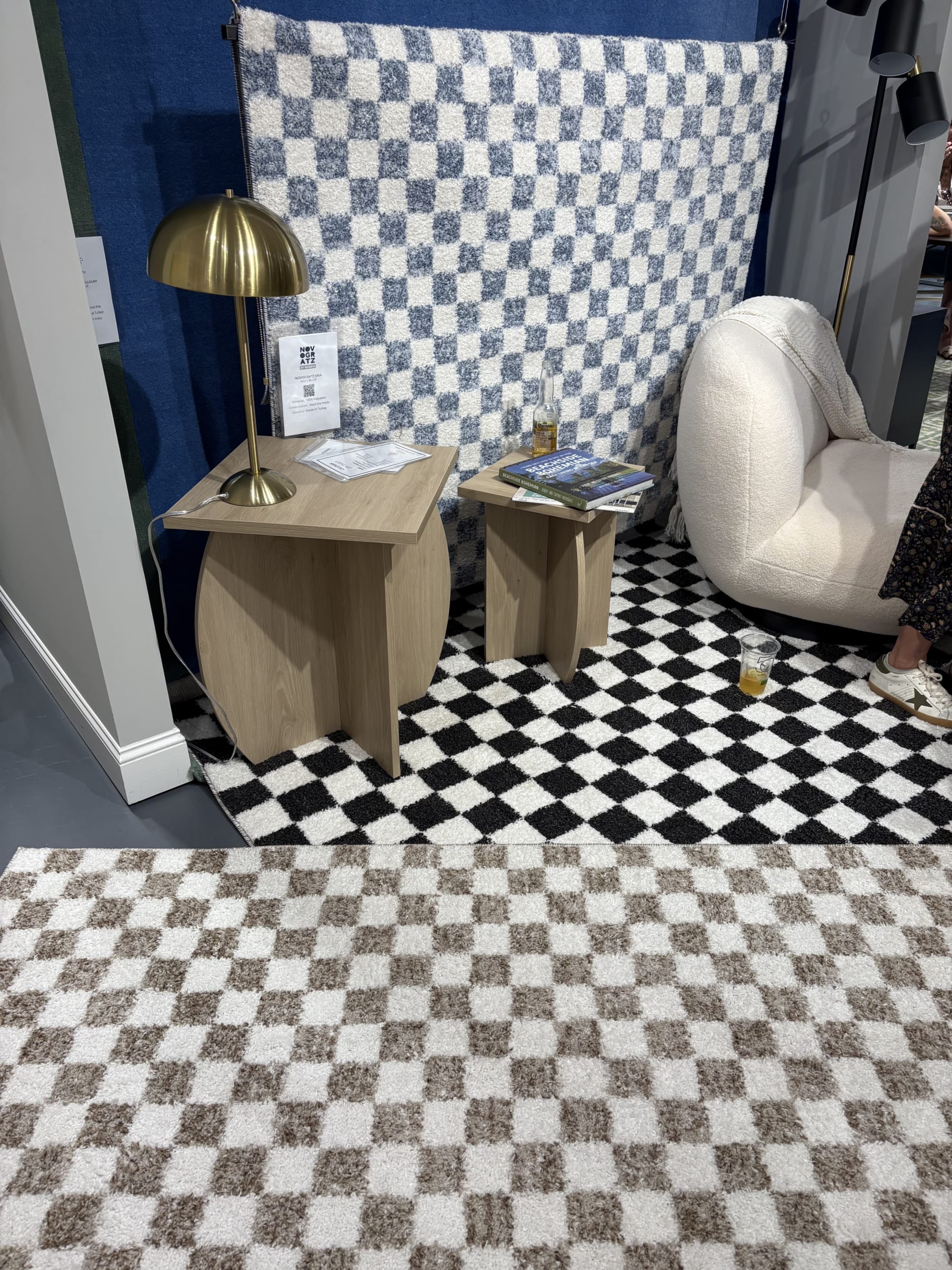 Checkerboard Rugs at High Point Marketplace