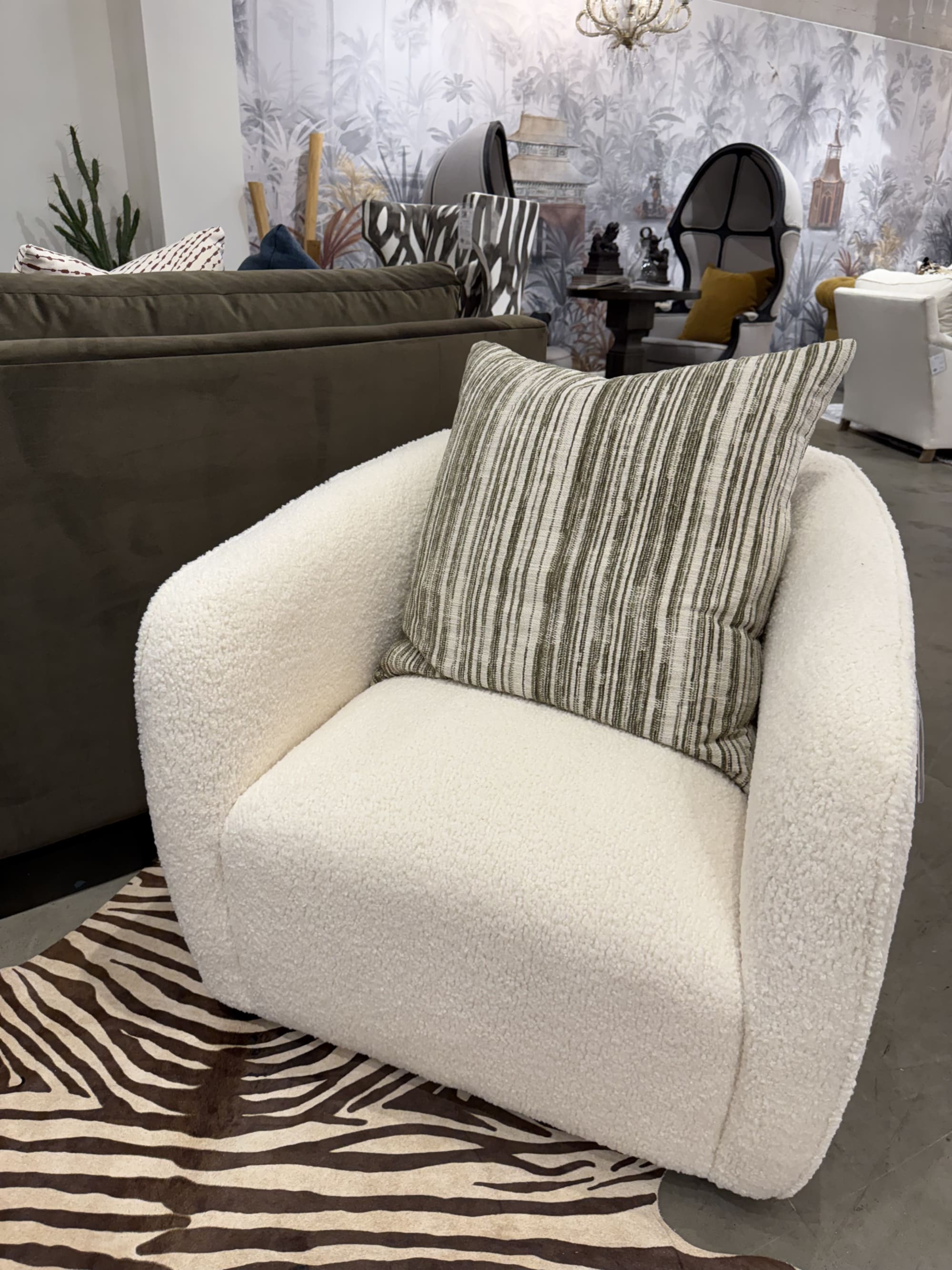 Doodle Swivel Chair at High Point Marketplace