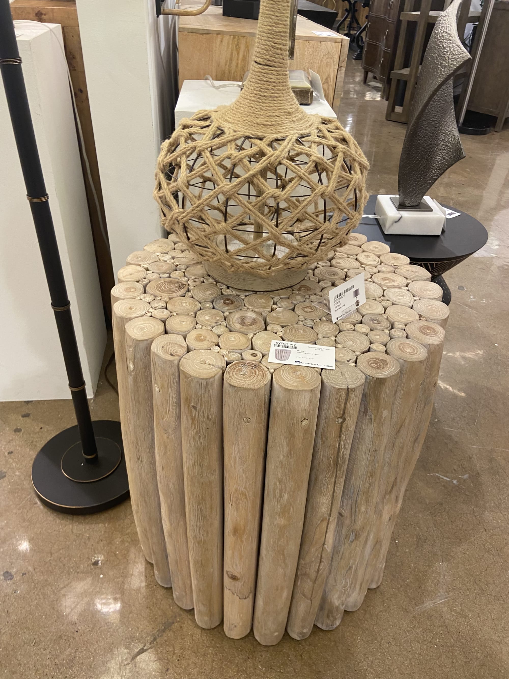 Organic Modern Tree End Table at High Point Marketplace
