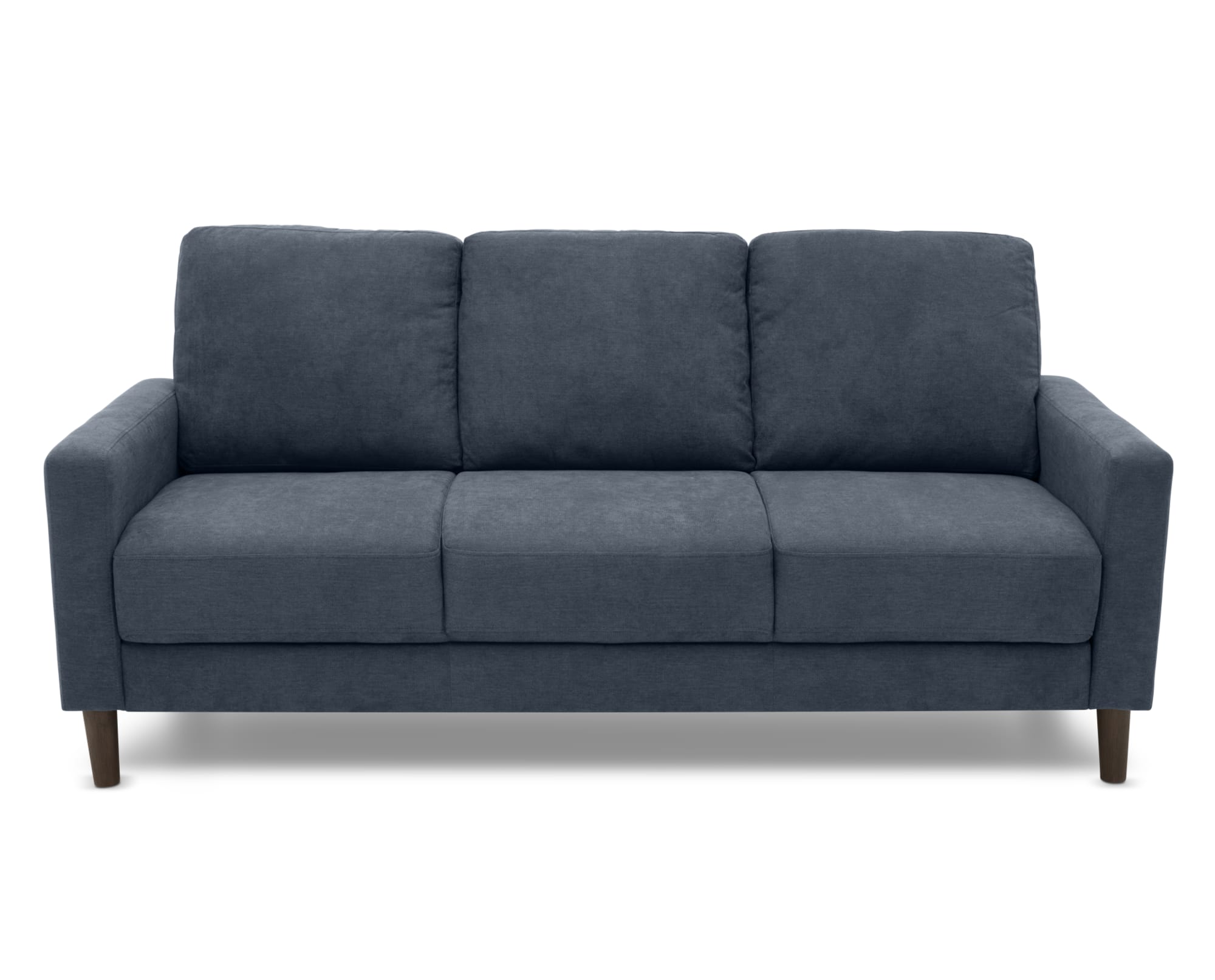 The Devon Sofa in Slate on white background