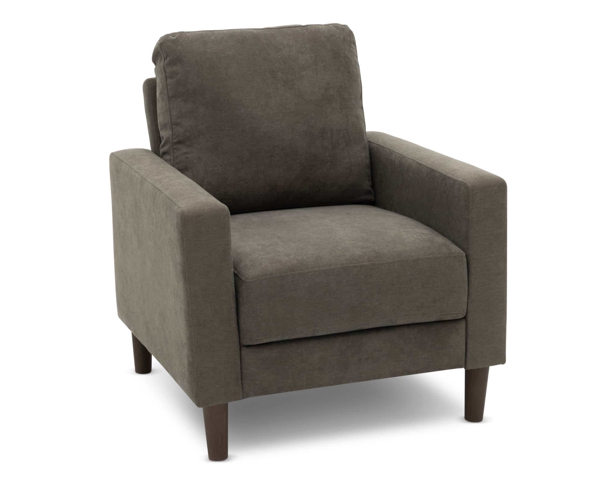 Devon Charcoal Chair on white background