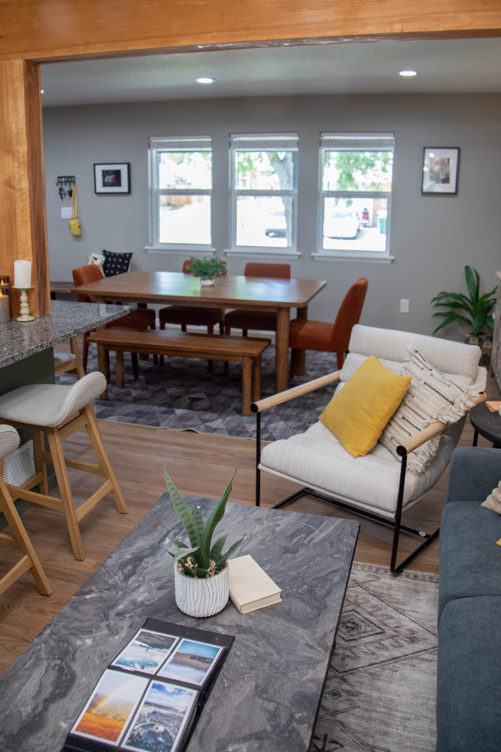 Mellow Accent Chair Styled in Kate's Real Space modern home
