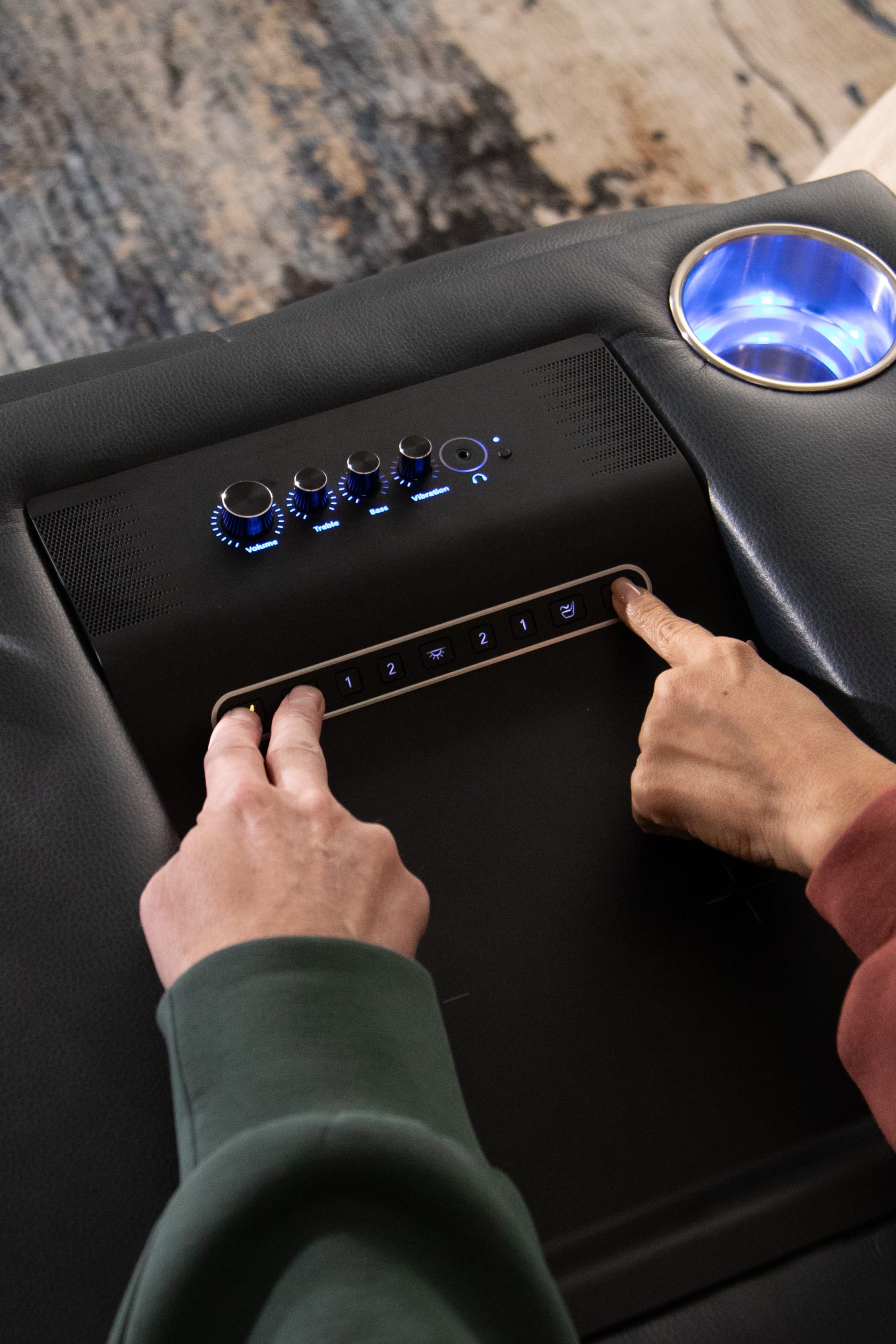 Harmonic Home Theater Power Sofa