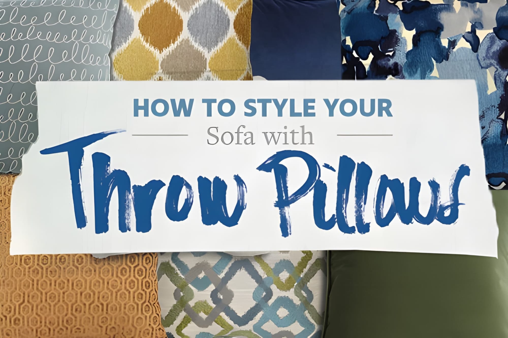 Read more about How To Style Your Sofa or Sectional With Throw Pillows