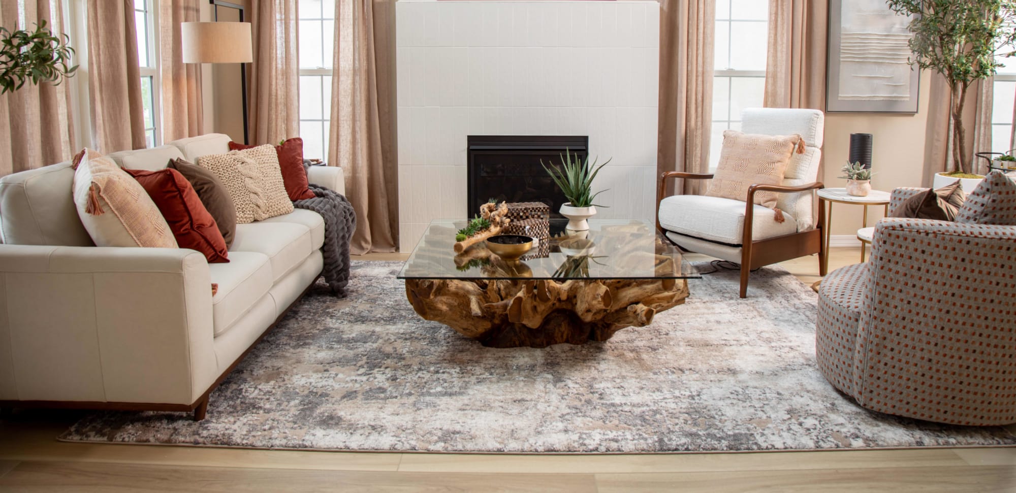 Como Sofa styled in St Jude House