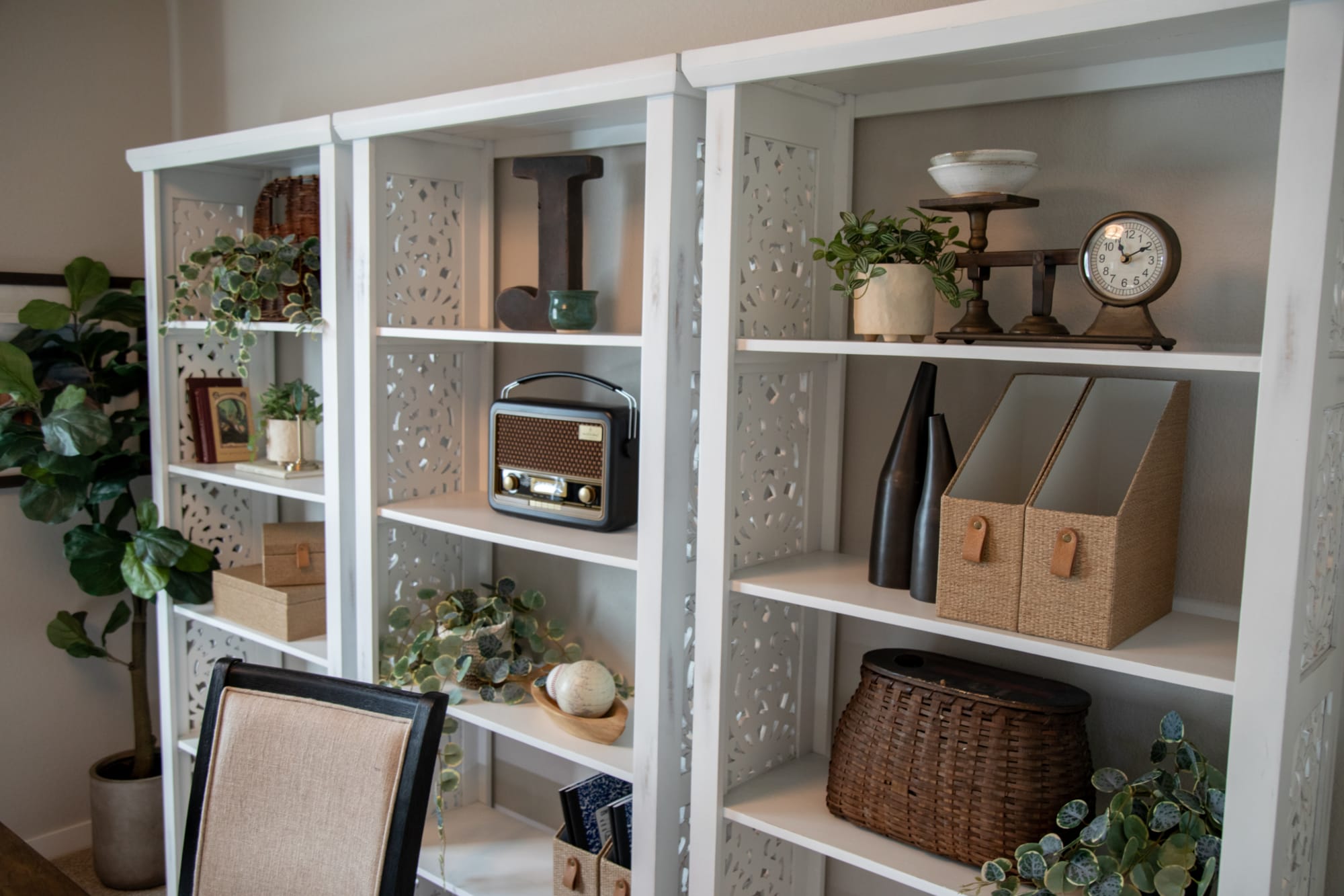 Rupa Bookcase styled in St Jude Home