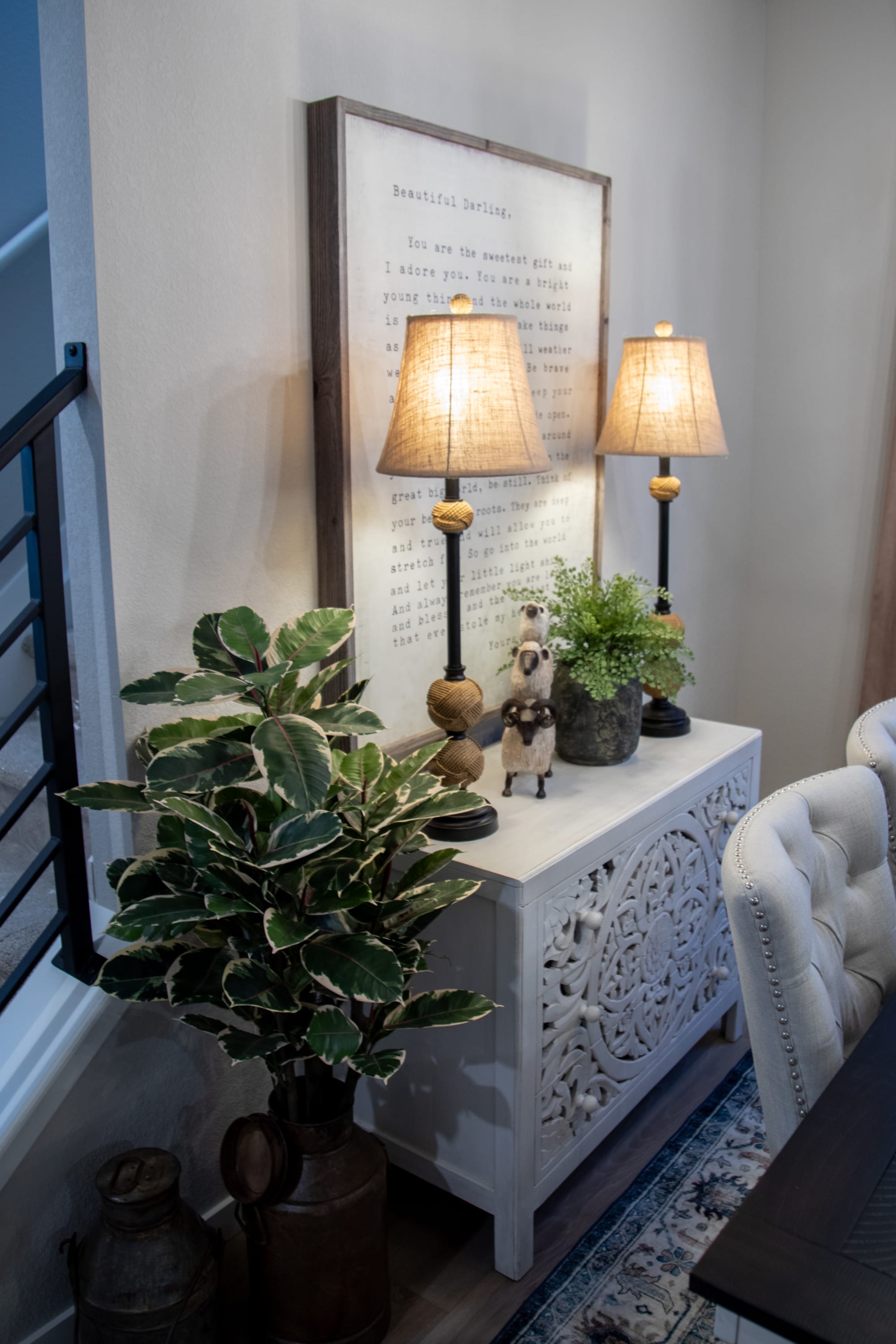 Jolie Server styled in St Jude Home