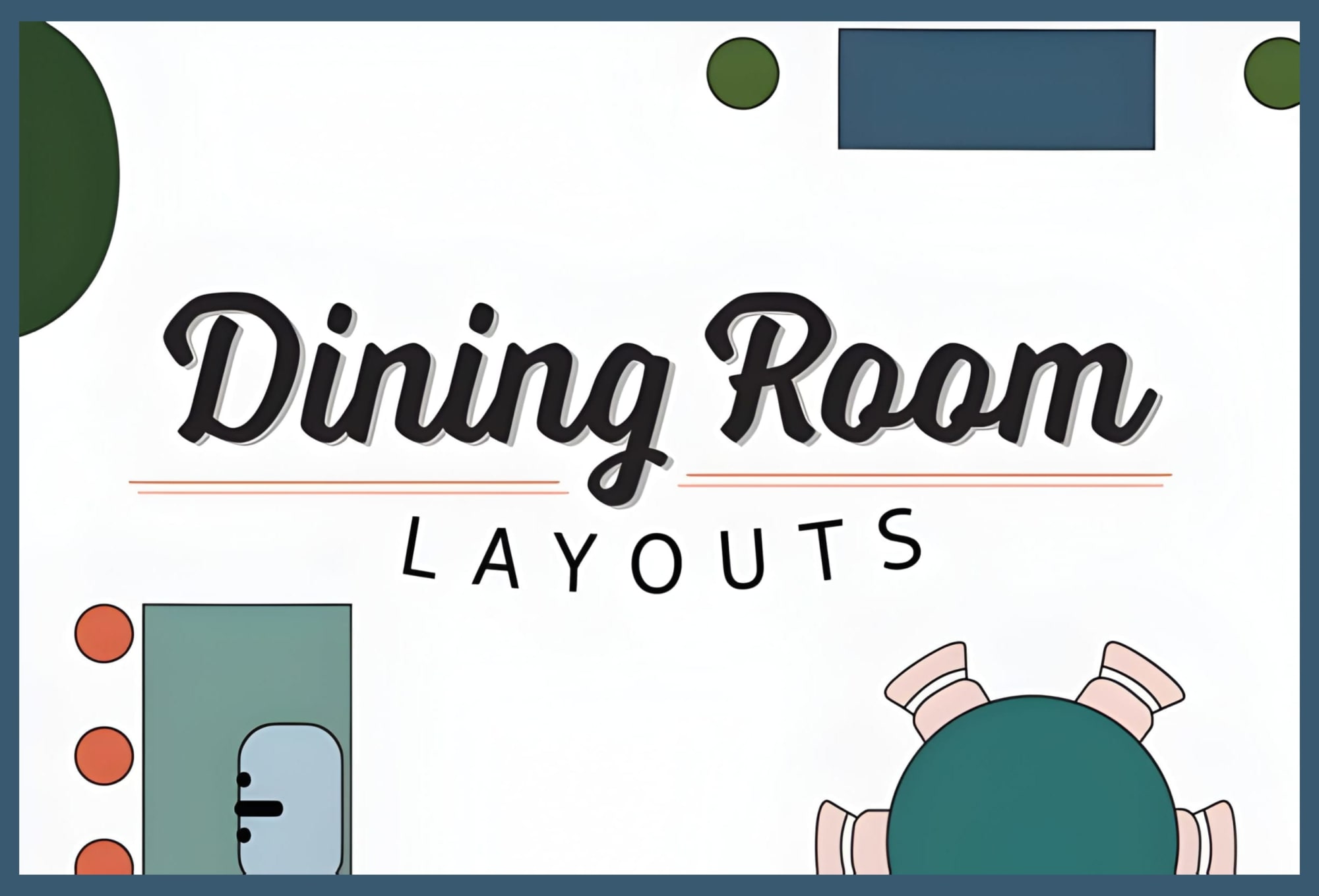 Dining Room Layout Icon
