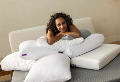 Purple TwinCloud Pillow