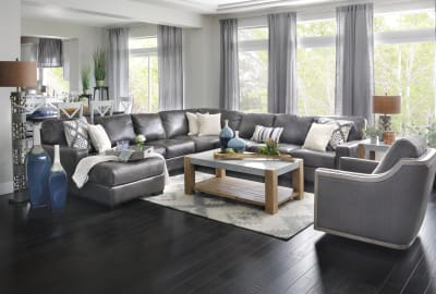 Durango Gray 4 Pc Left Chaise Room Shot