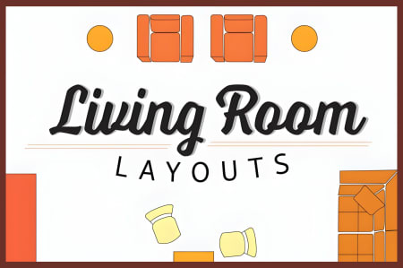 Living Room Layouts Mock-Up