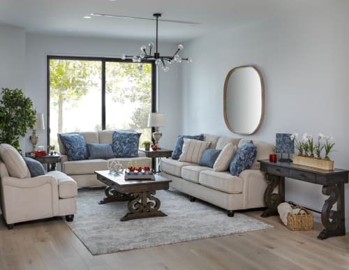 Americana Sofa Group in Living Room