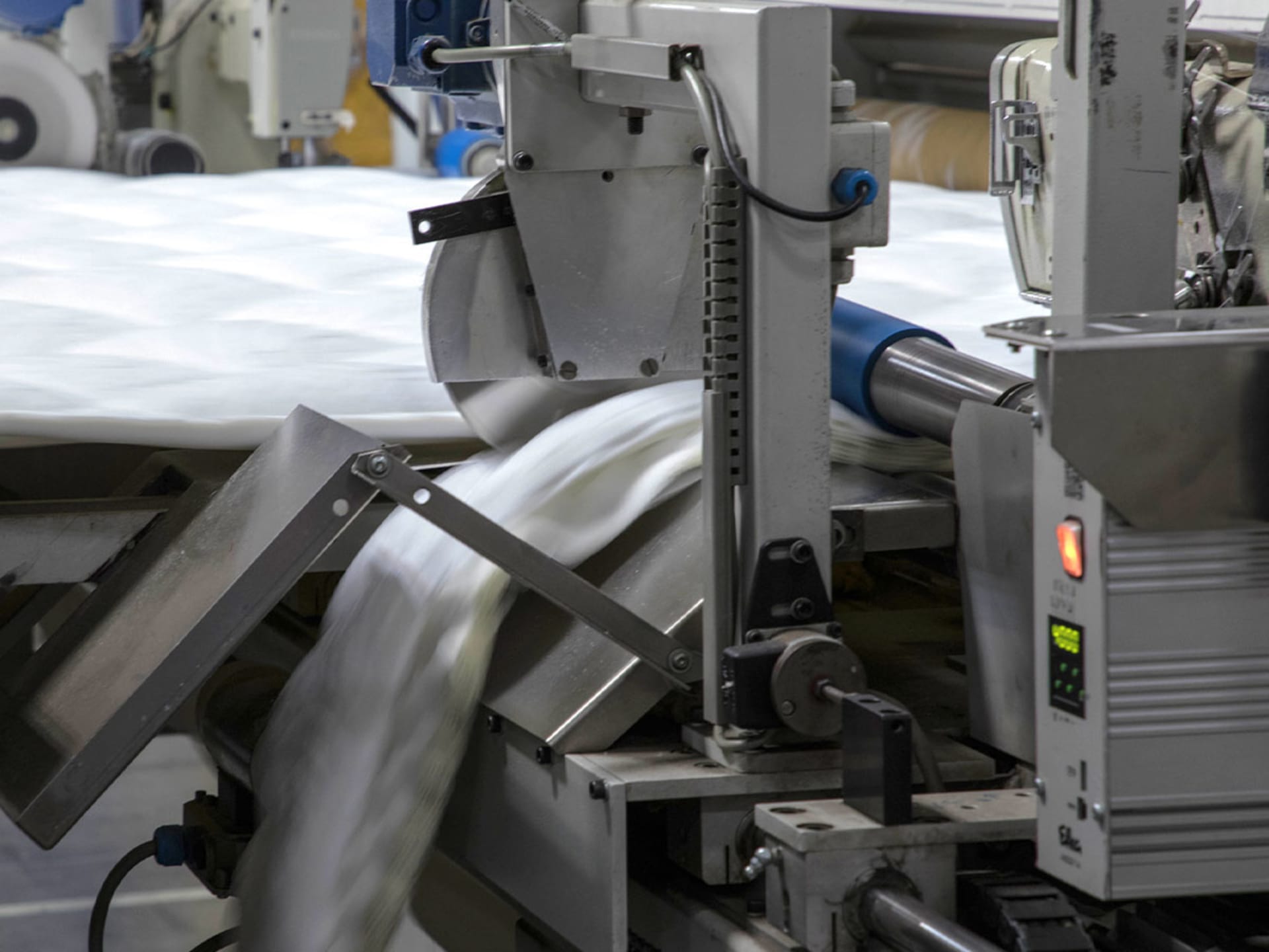 Upcycling extra material at Denver Mattress
