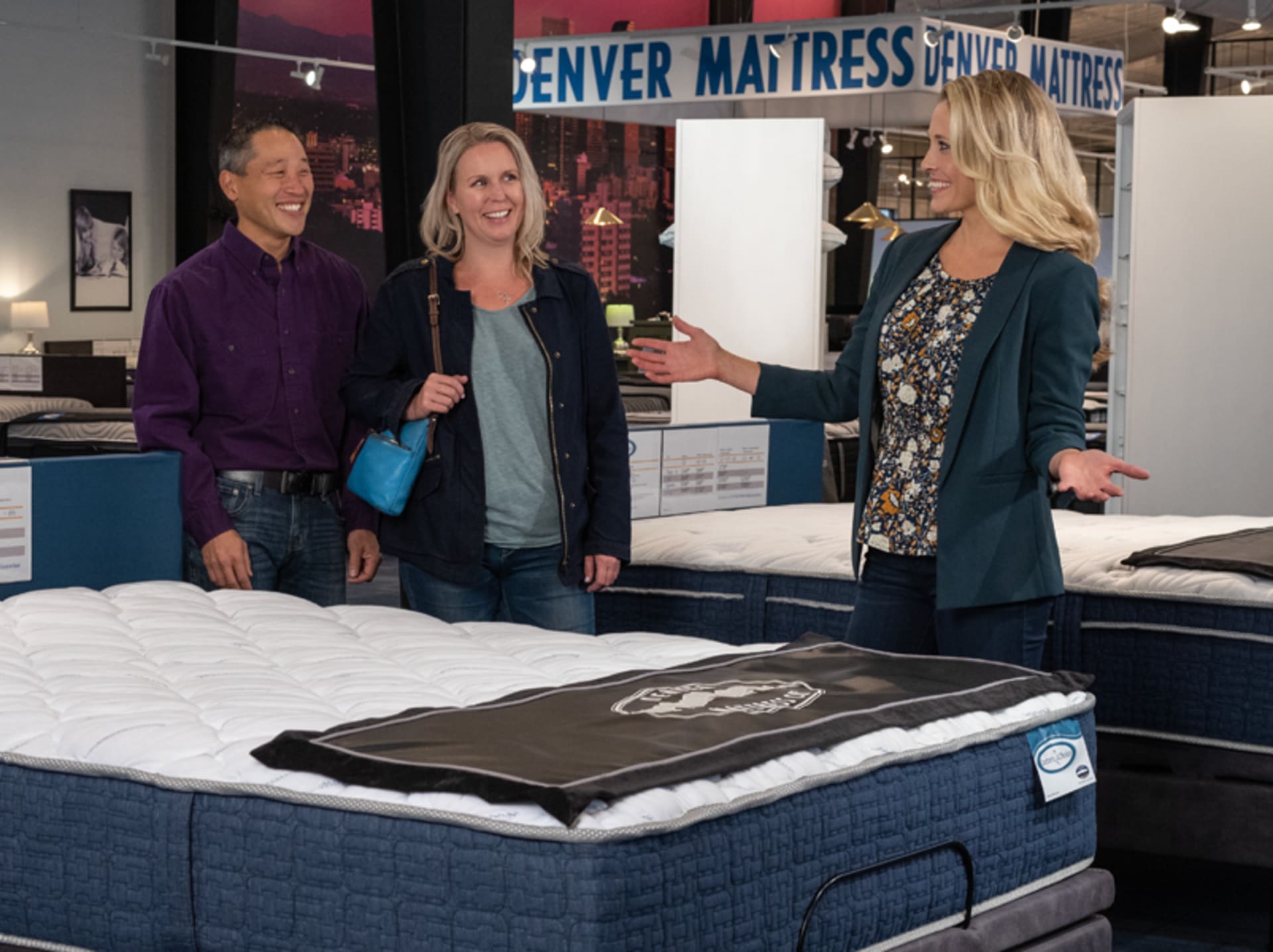 Denver Mattress Custom Fitting Experience in Store
